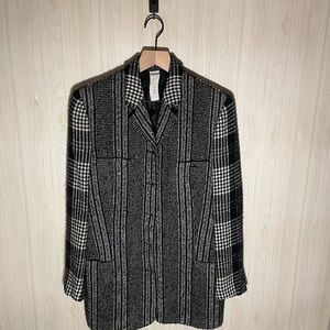 Instate by Gianni Versace 80’s vintage plaid‎ jacket